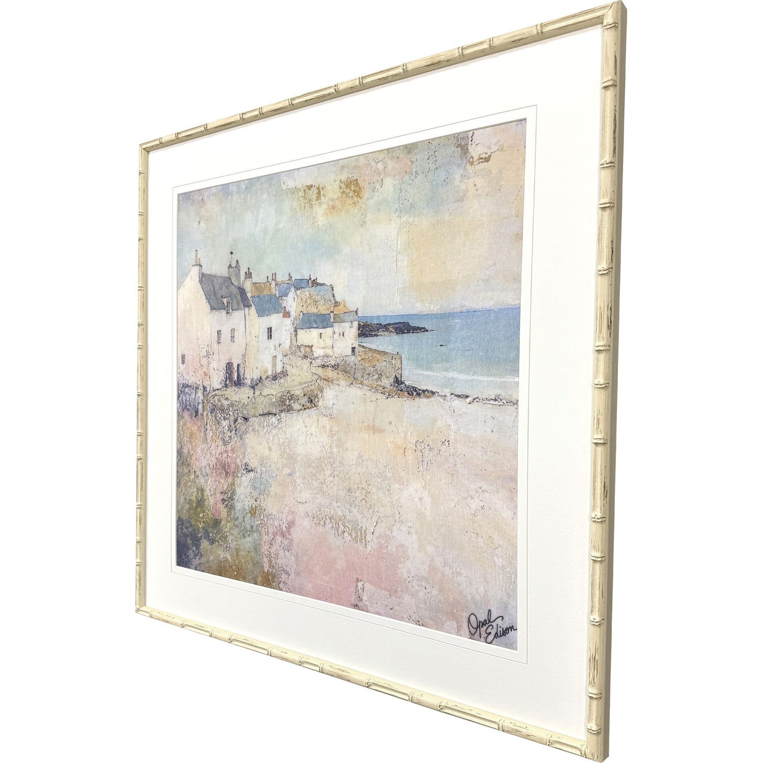 Sarah Lang Town Corner Framed Art