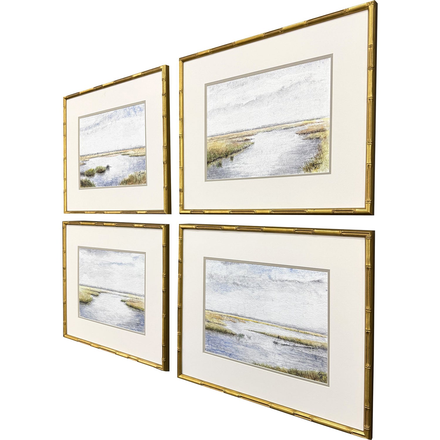 Malanta Knowles Echoes of the Marsh Framed Art Set of 4
