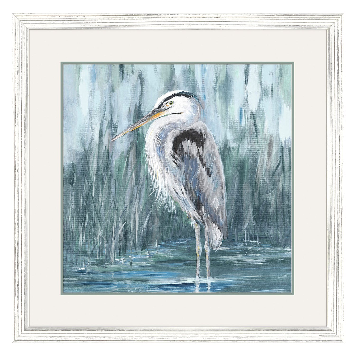 Malanta Knowles Standing Still Heron II Framed Art