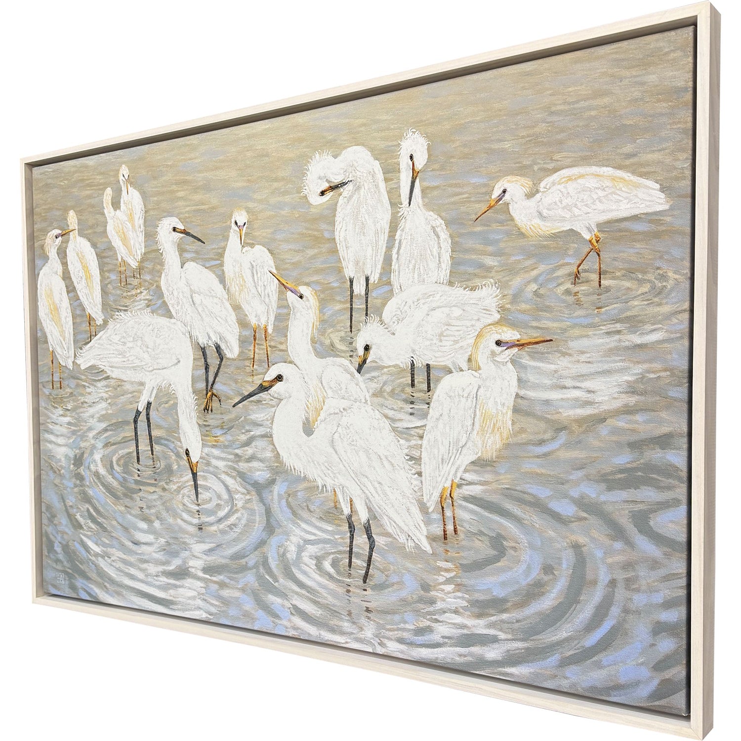 Malanta Knowles Herons and Egrets Canvas Art