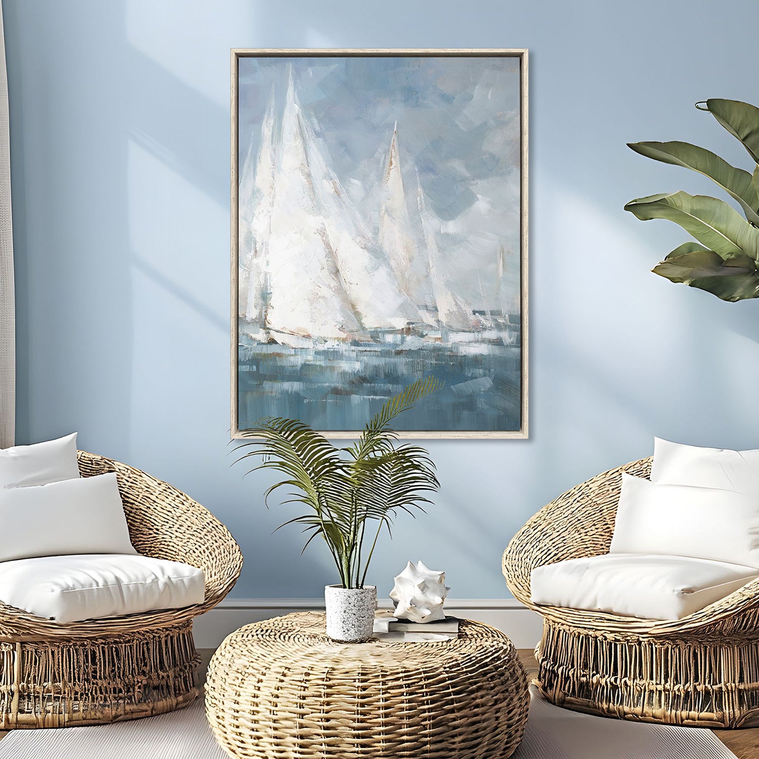 Malanta Knowles Racing in Wind I Canvas Art