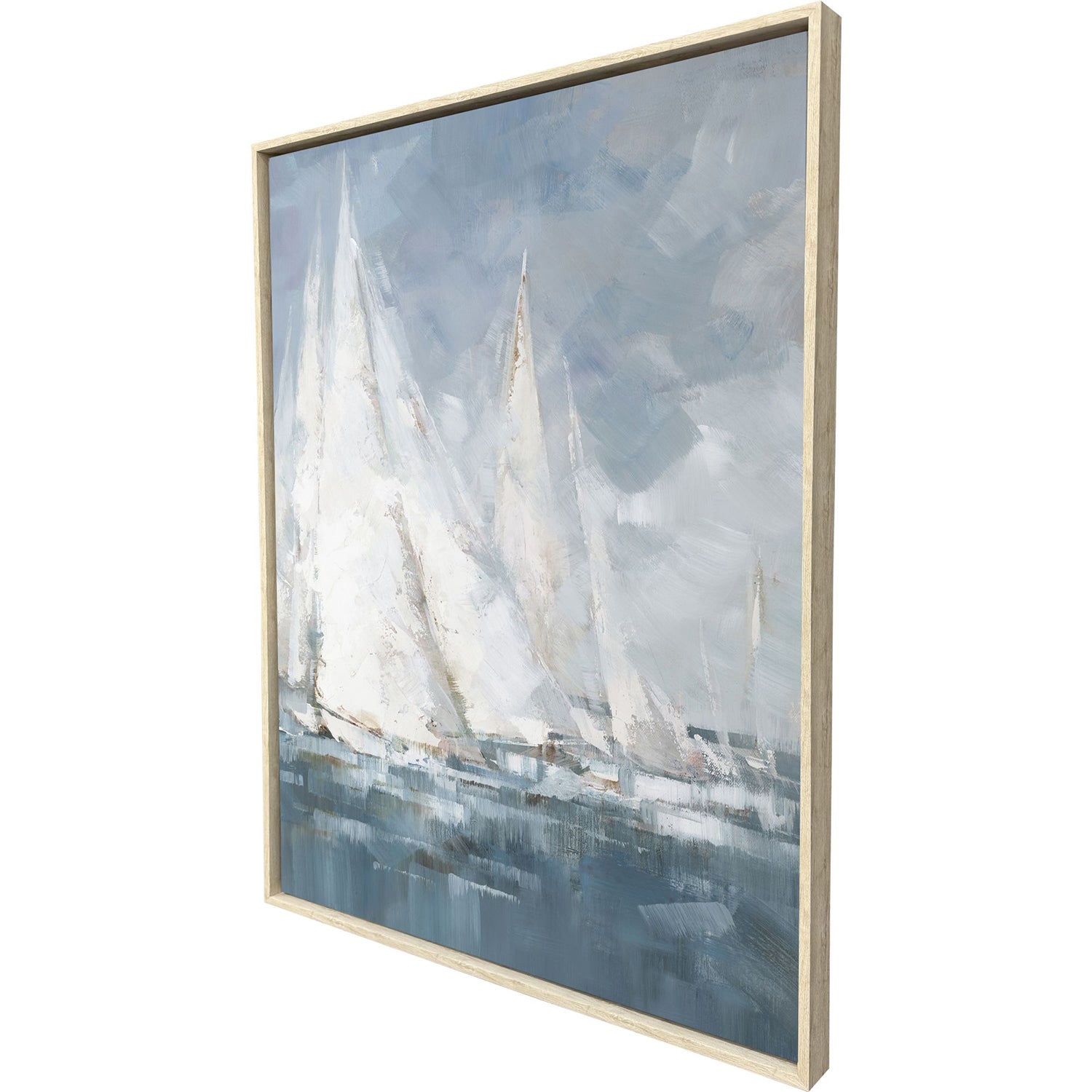Malanta Knowles Racing in Wind I Canvas Art