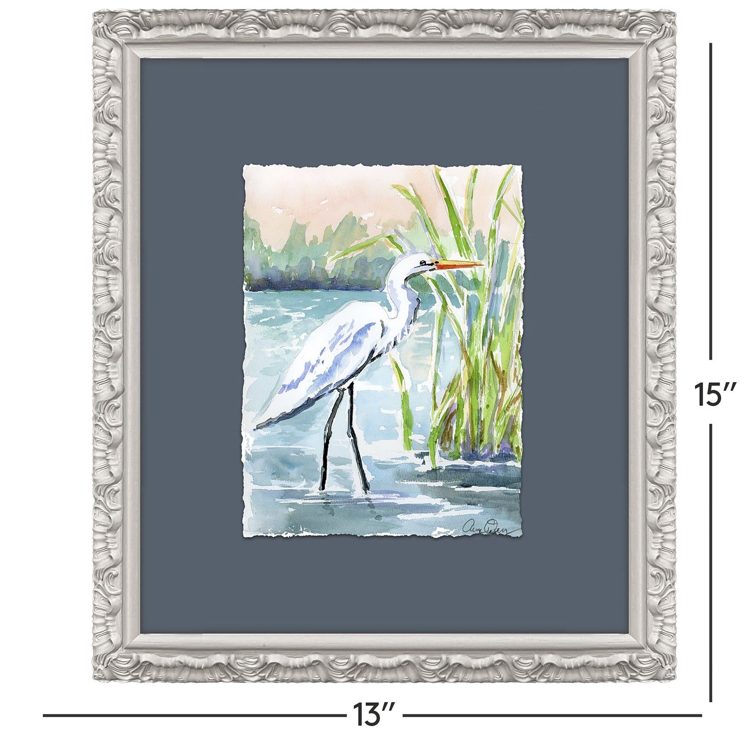 Sarah Lang Wading in Shallows Framed Art Set of 2