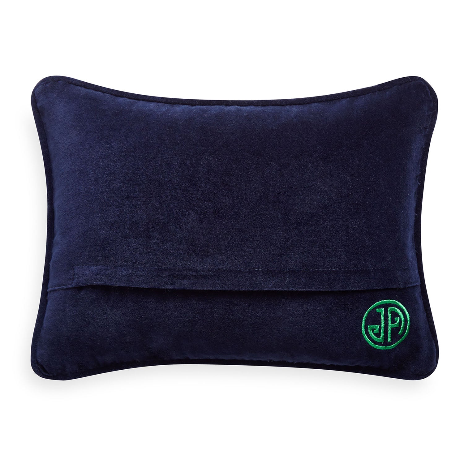 Jonathan Adler Honest Lawyer Needlepoint Throw Pillow
