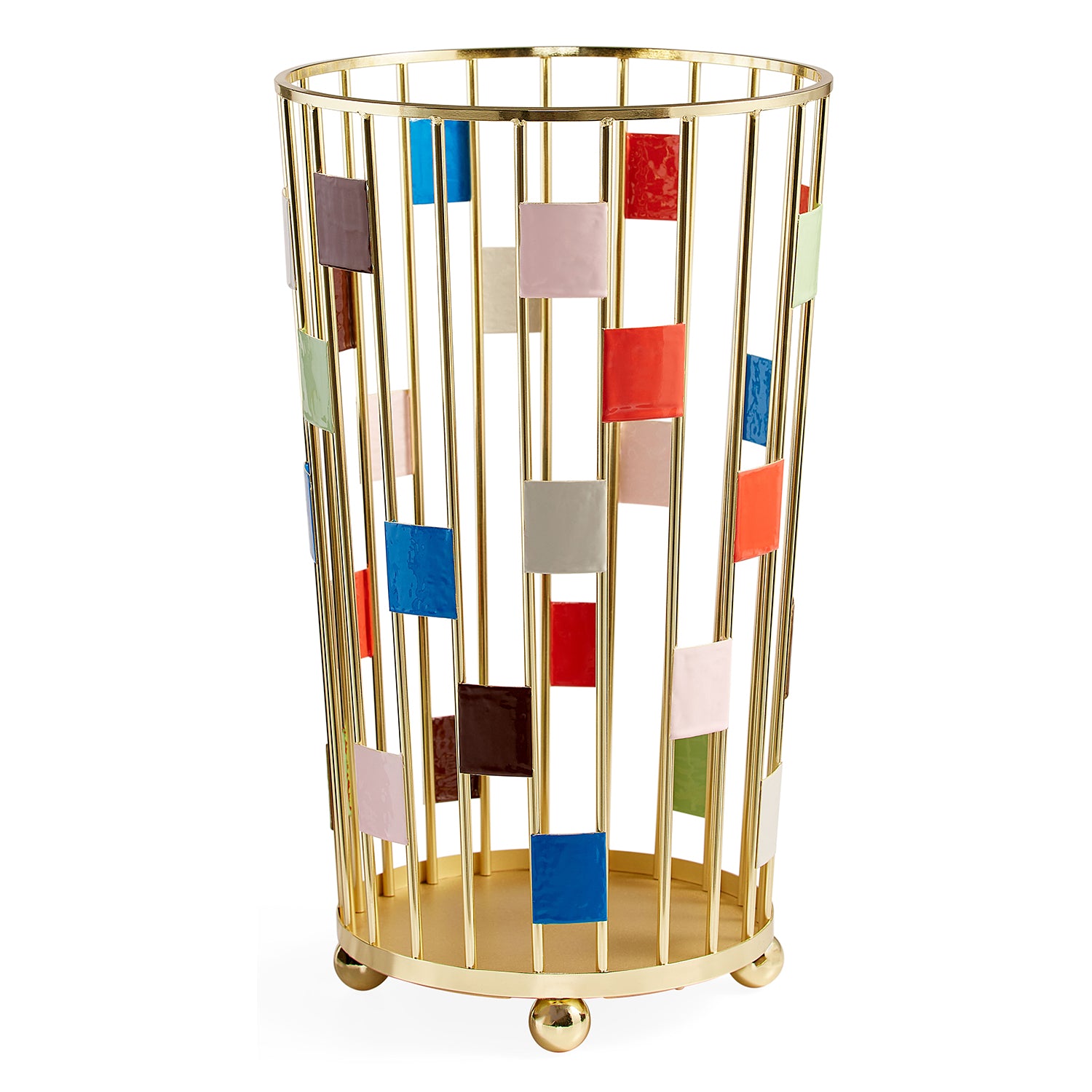 Jonathan Adler Miami Umbrella Stand Paynes Gray