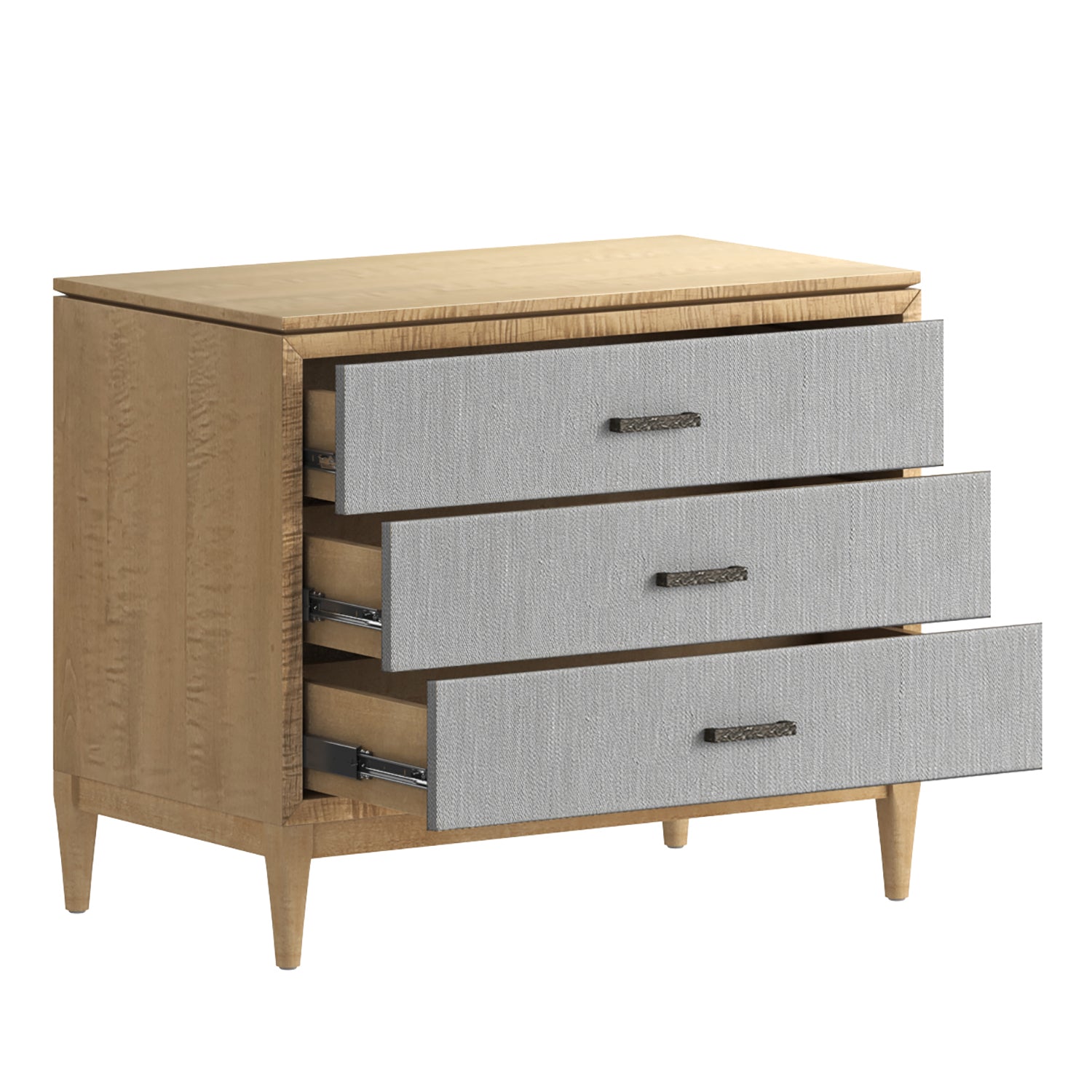 A.R.T. Furniture Loft Fabric Bedside Chest Set of 2