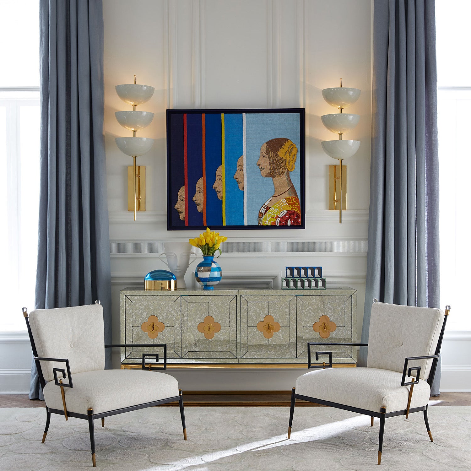 Jonathan Adler Rider Accent Chair