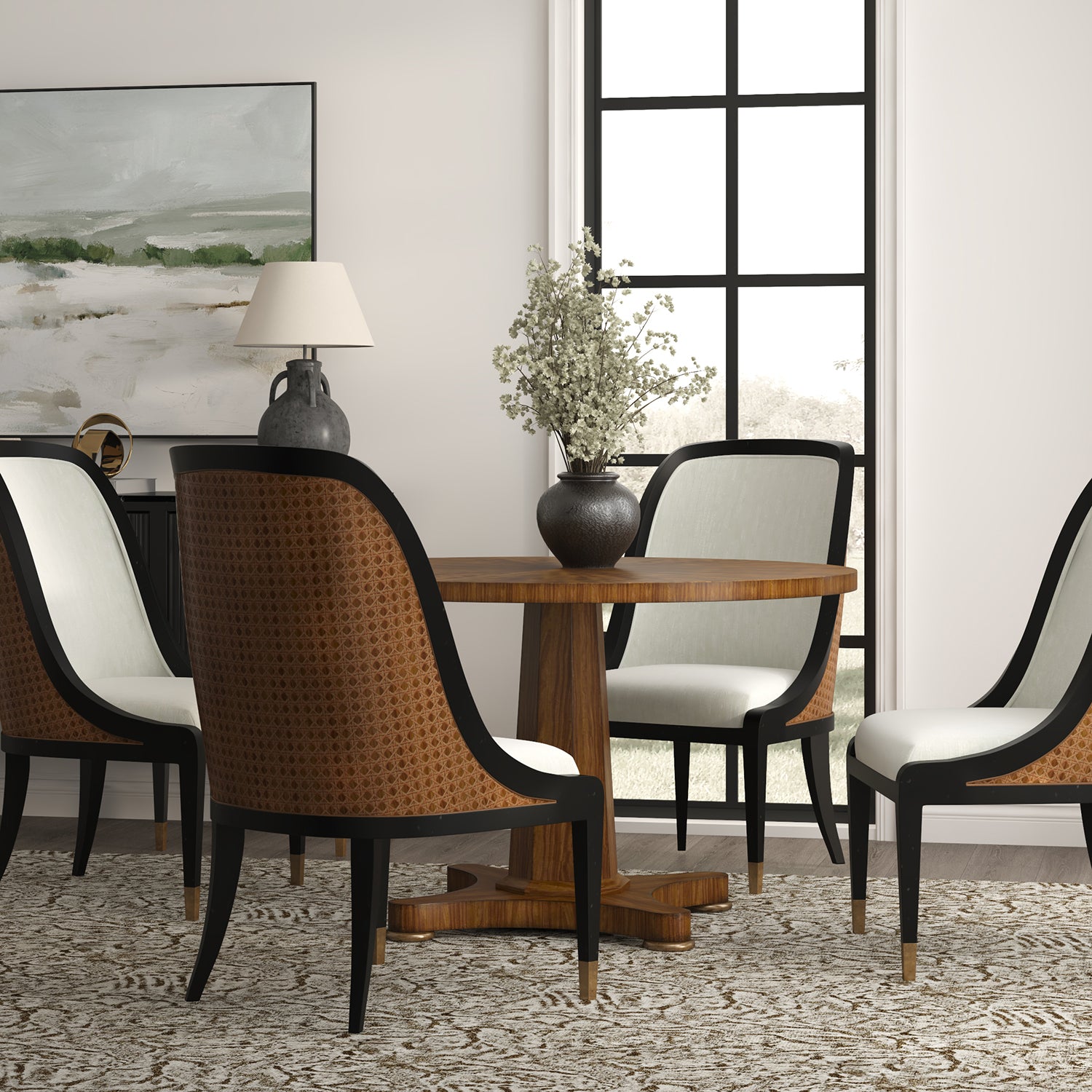 A.R.T. Furniture Eave Hostess Dining Chair Set of 2