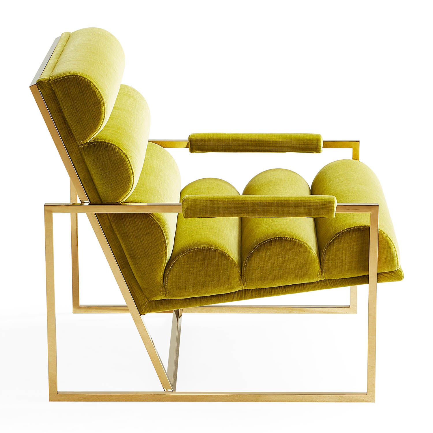 Jonathan Adler Goldfinger Lounge Chair - Thumbnail 5