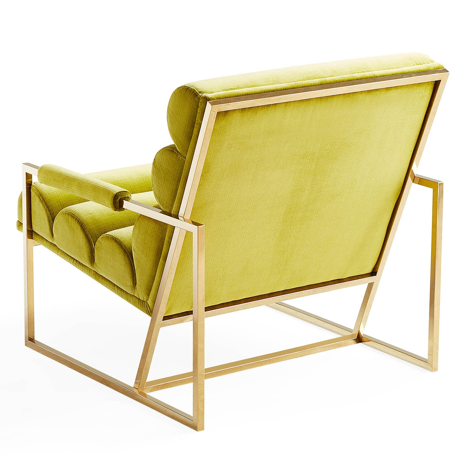 Jonathan Adler Channeled Goldfinger Lounge Chair