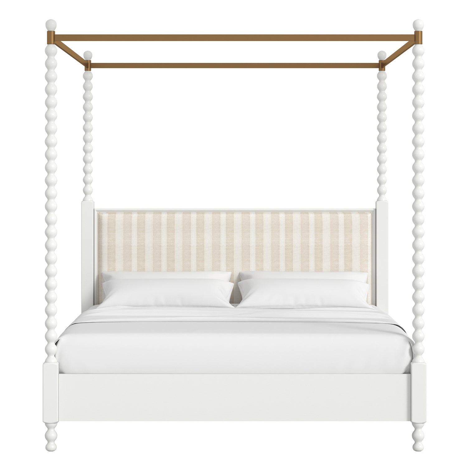 A.R.T. Furniture Haven Upholstered Canopy Poster Bed