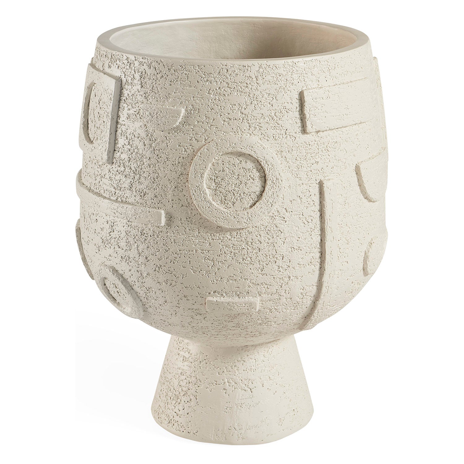 Jonathan Adler Osaka Puzzle Concrete Planter - Final Sale