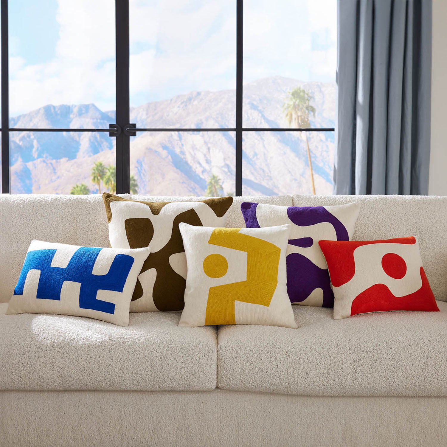 Jonathan Adler Ojai Branch Throw Pillow