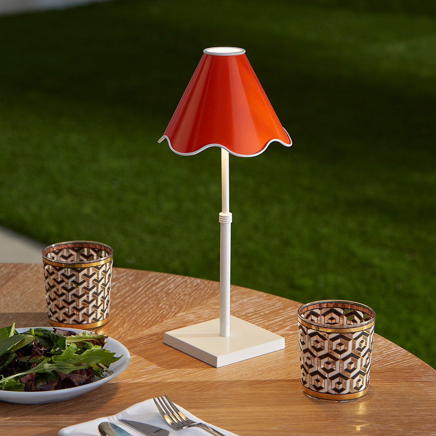 Jonathan Adler Ripple Rechargeable LED Table Lamp