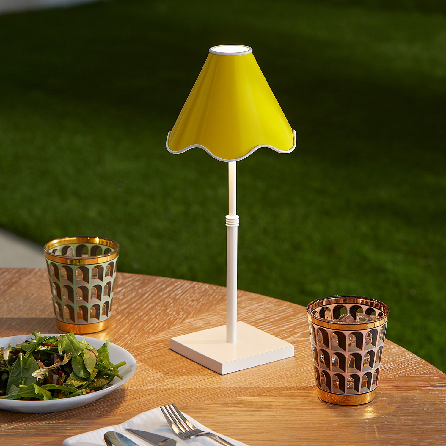 Jonathan Adler Ripple Rechargeable LED Table Lamp