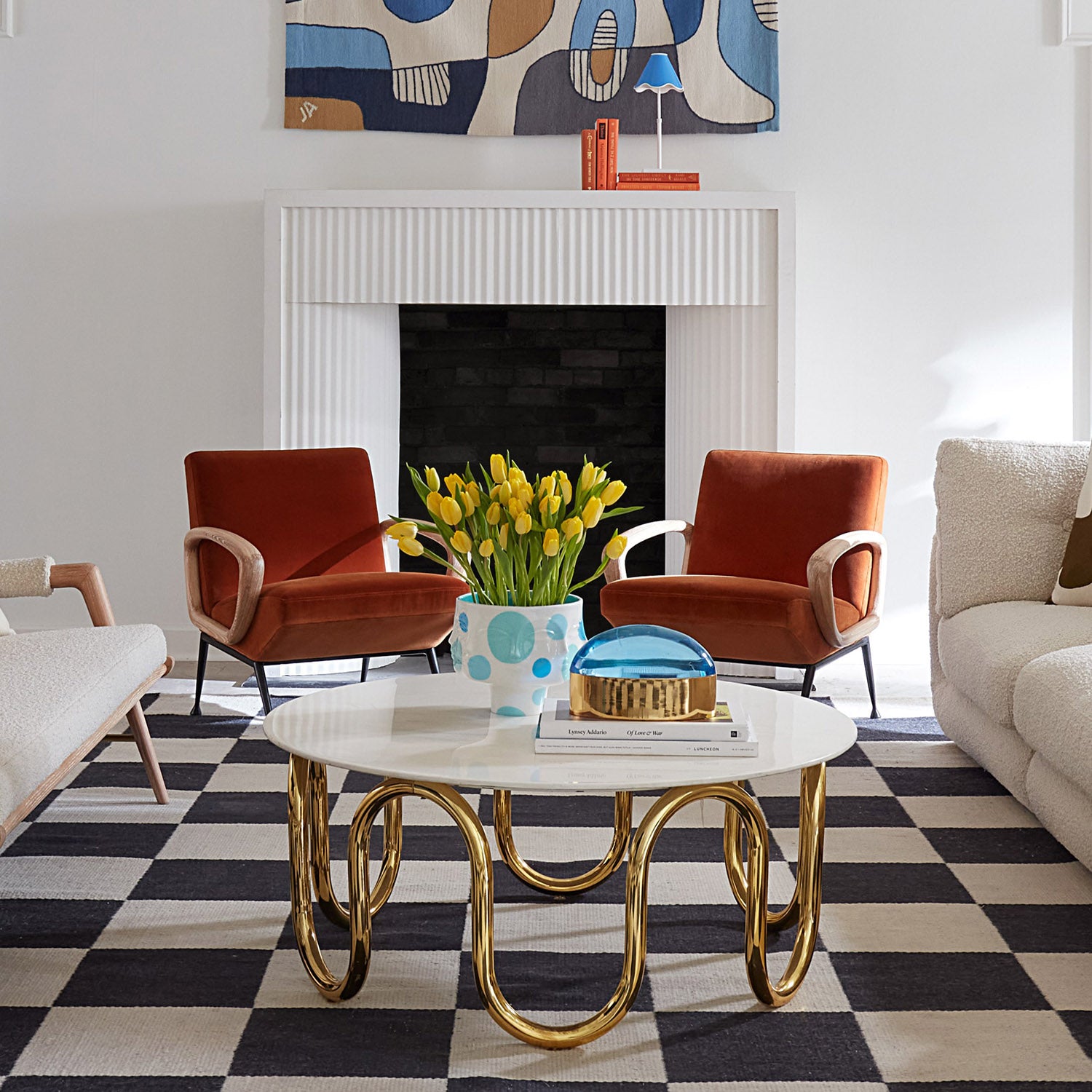 Jonathan Adler Ripple Rechargeable LED Table Lamp