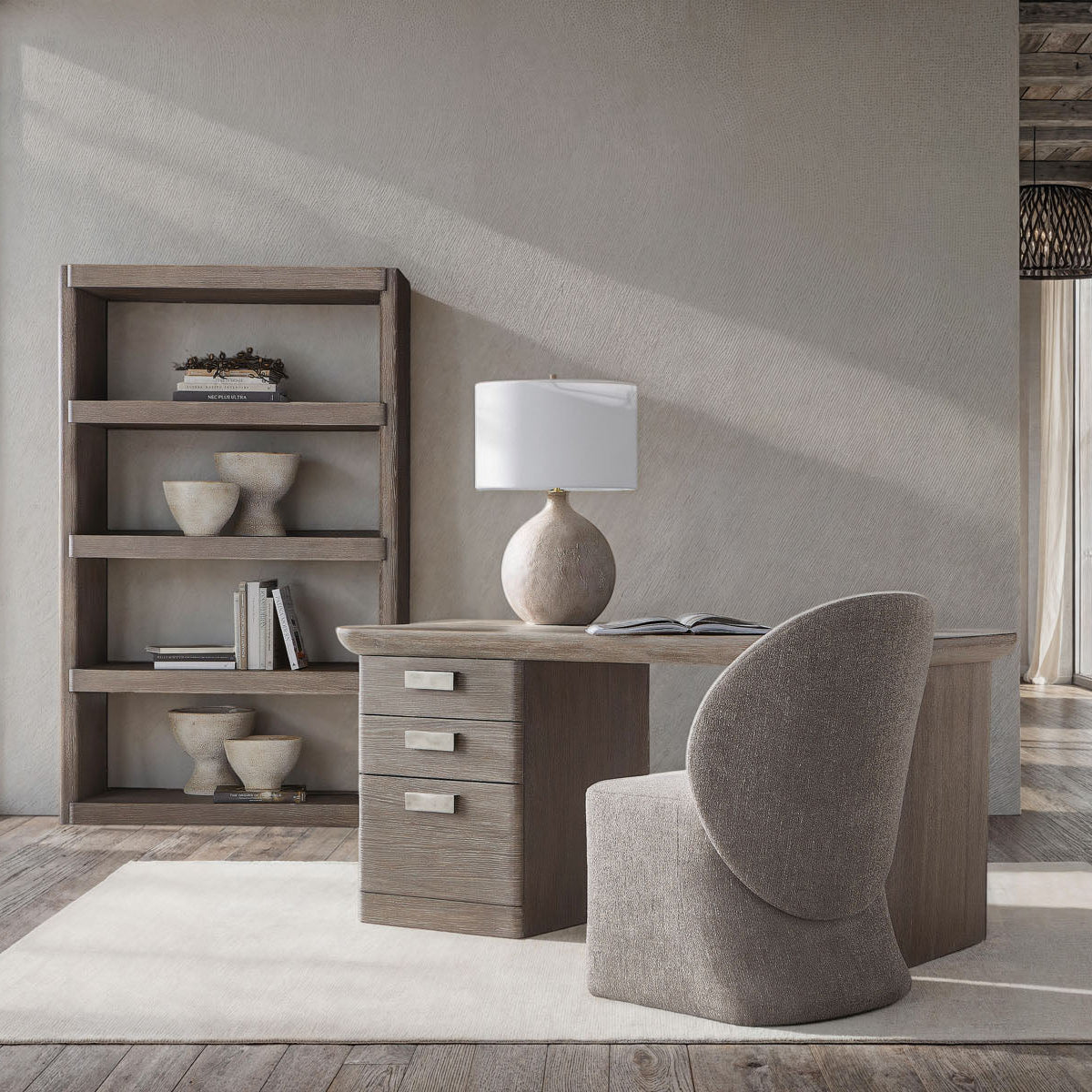 Bernhardt Monolith Upholstered Side Chair