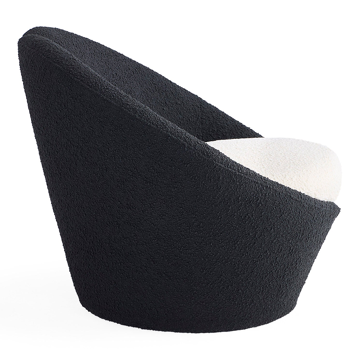 Jonathan Adler Marais Black Lounge Chair