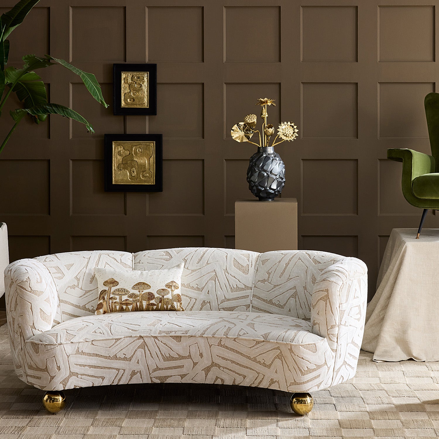 Jonathan Adler Reform Brass Artwork