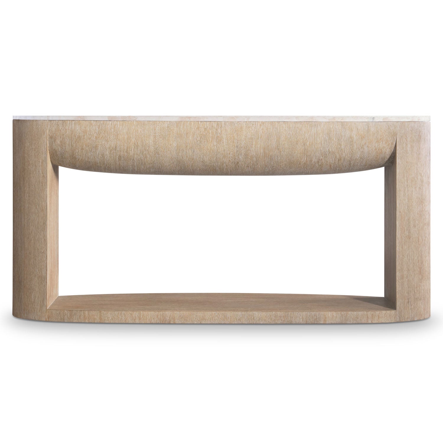 Bernhardt Loggia Oval Console Table
