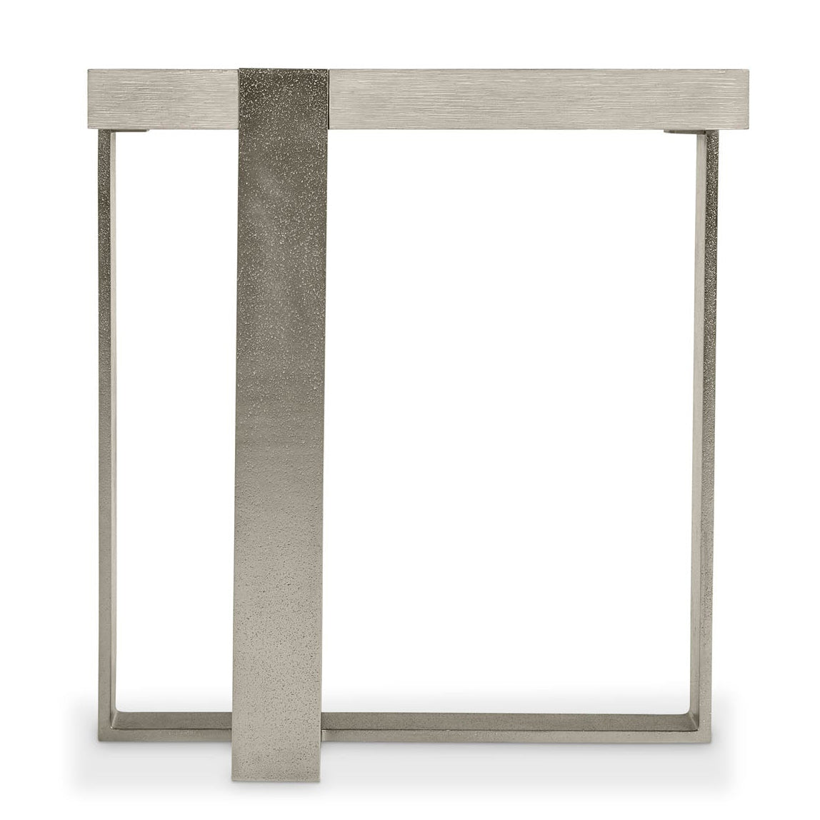 Bernhardt Tempo Metal Base Side Table