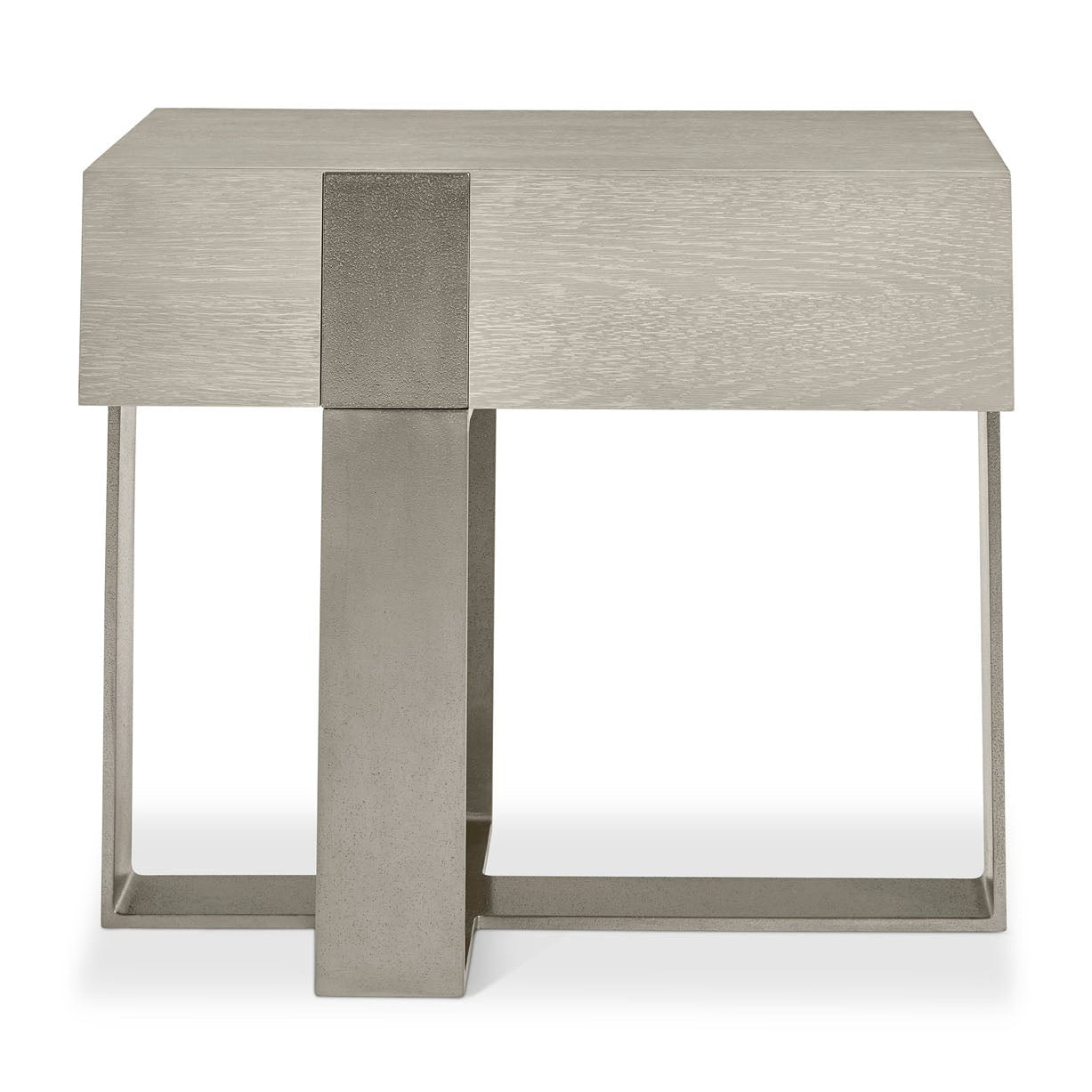 Bernhardt Tempo Metal Base Left Nightstand