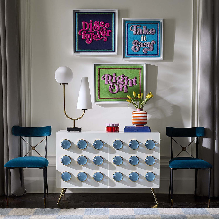 Jonathan Adler - Blue/Green Portofino Circle Vase main image 0