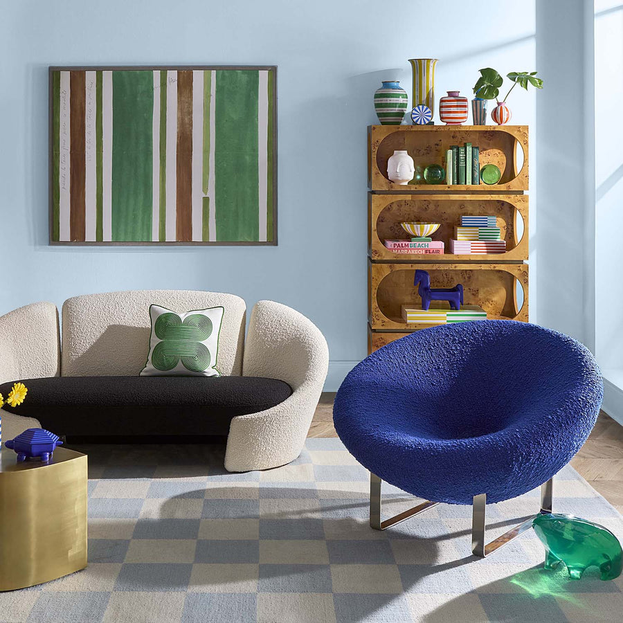 Jonathan Adler - Blue/Green Portofino Circle Vase