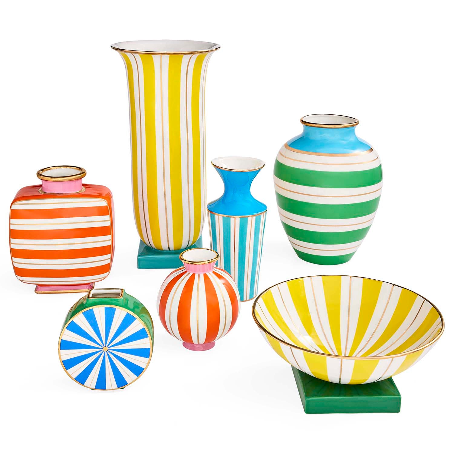 Jonathan Adler Portofino Tall Flared Vase