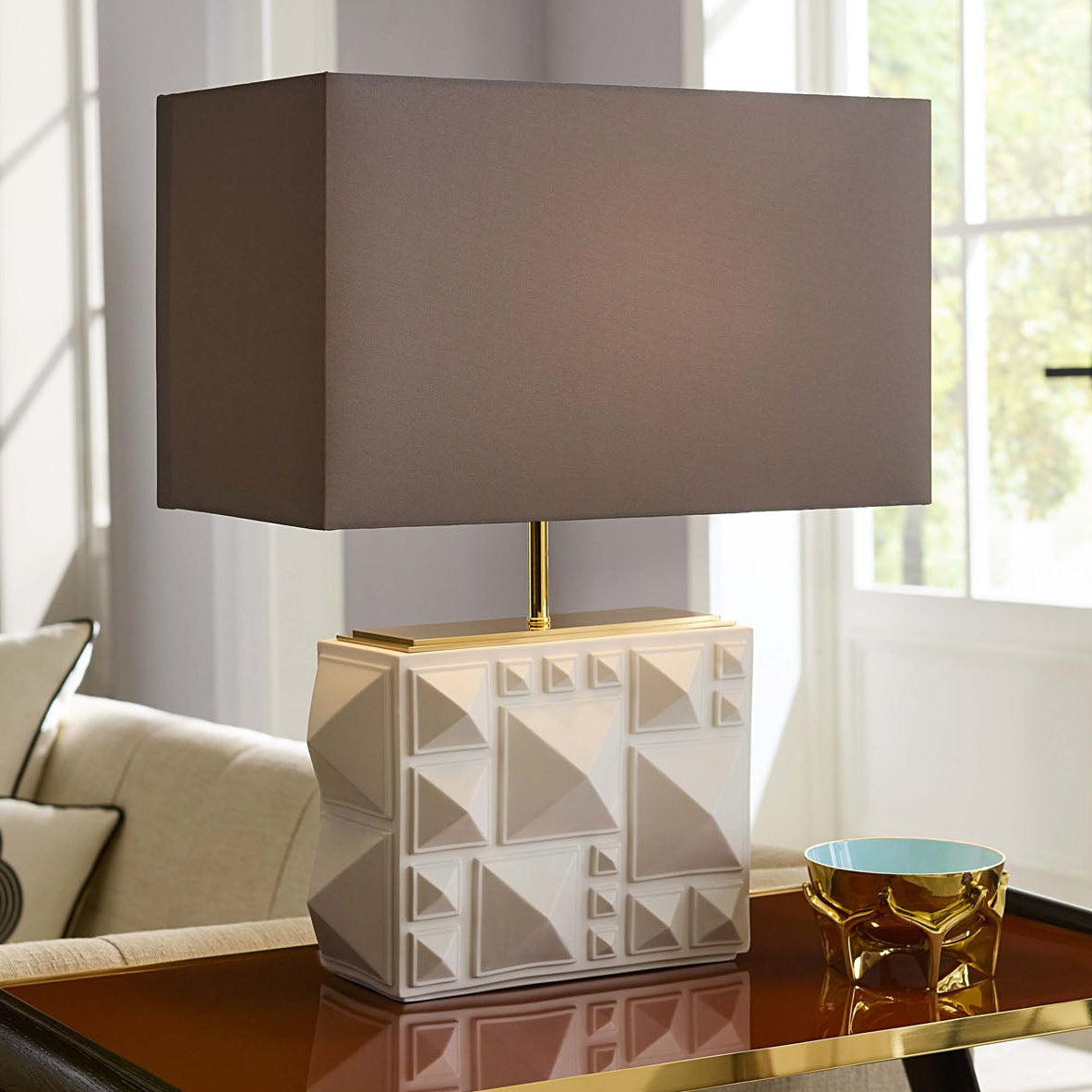 Jonathan Adler Charade Studded Table Lamp