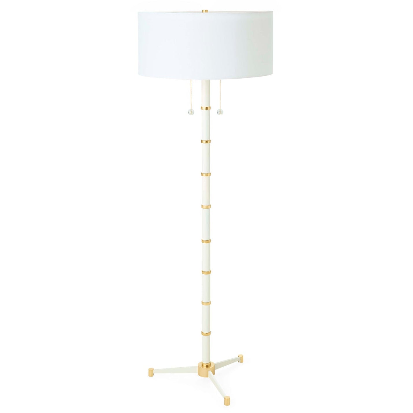 Jonathan Adler Scala Ivory Floor Lamp
