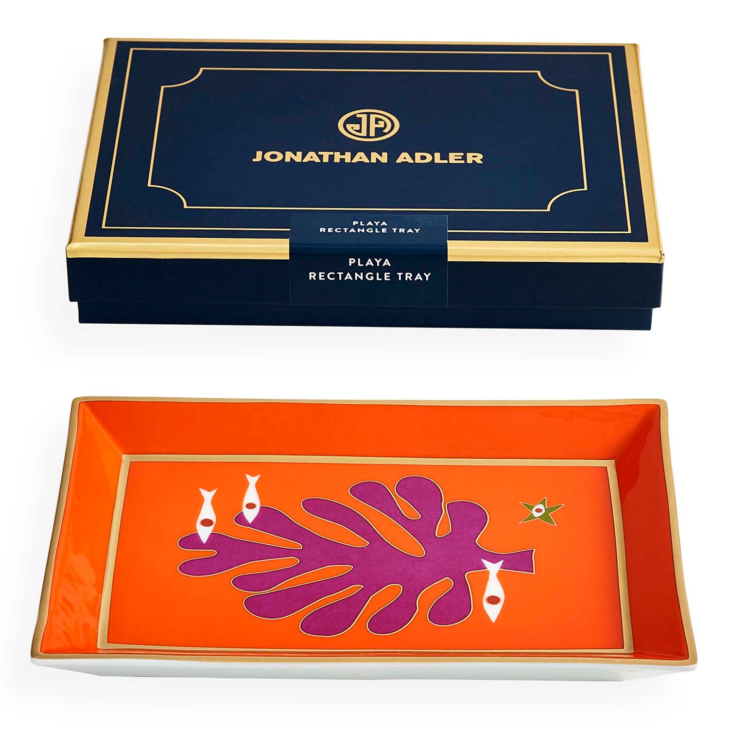Jonathan Adler Playa Rectangle Tray