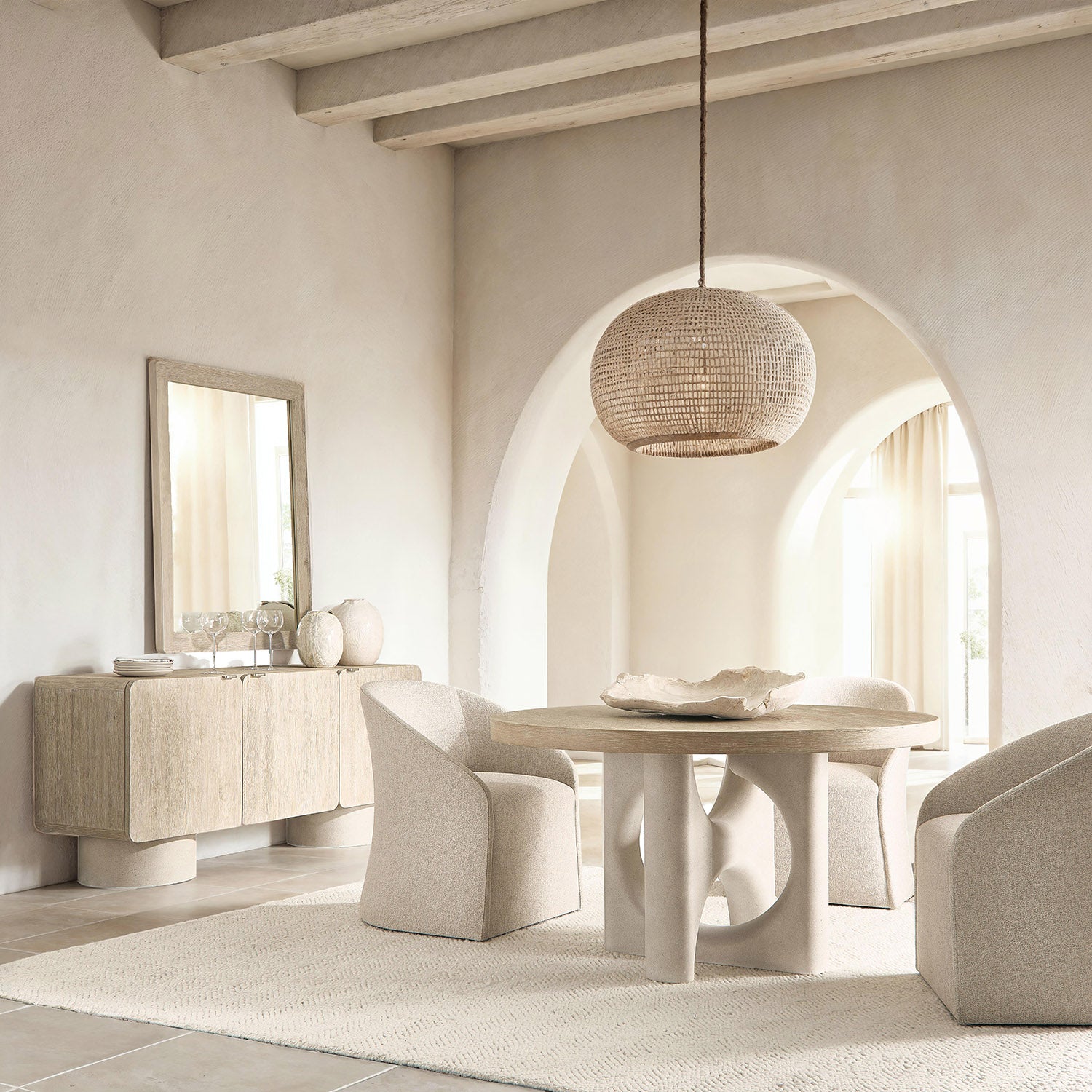 Bernhardt Loft Antibes Arm Chair Set of 2