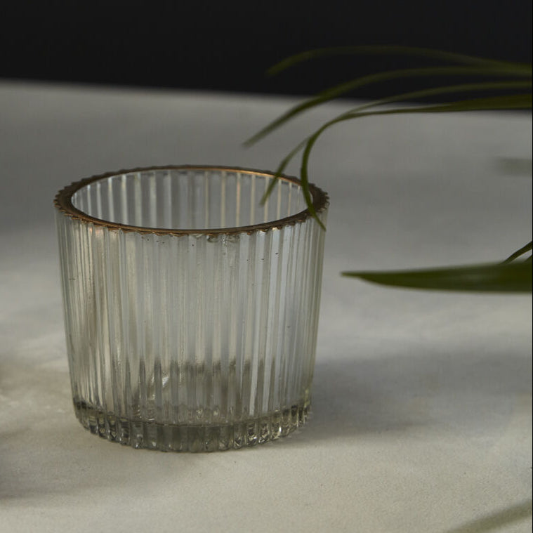 Ritzy Votive Candle Holder Set of 6 for home and event decor