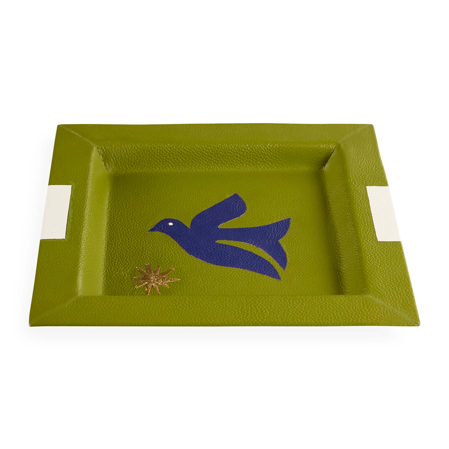Jonathan Adler Playa Leather Bird Tray