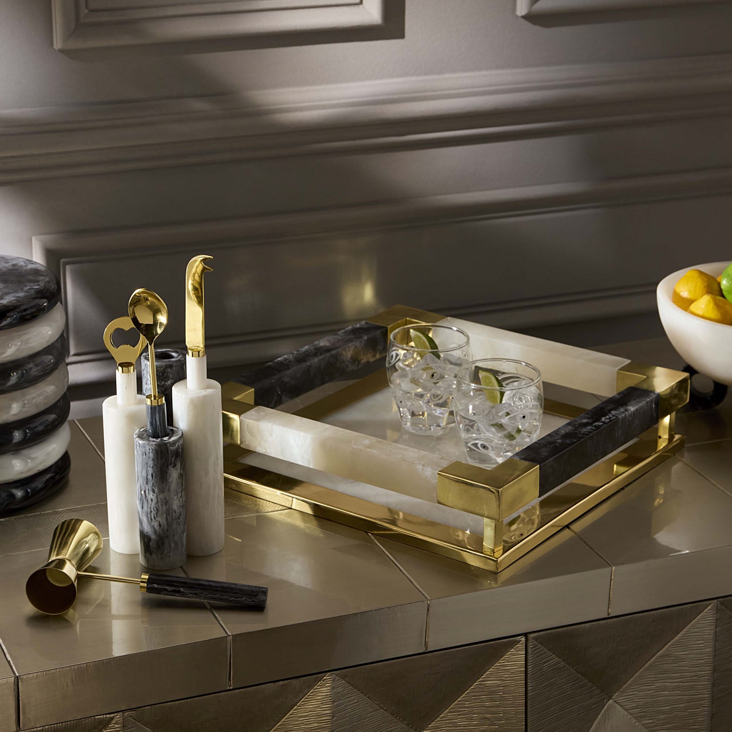 Jonathan Adler Como Square Tray