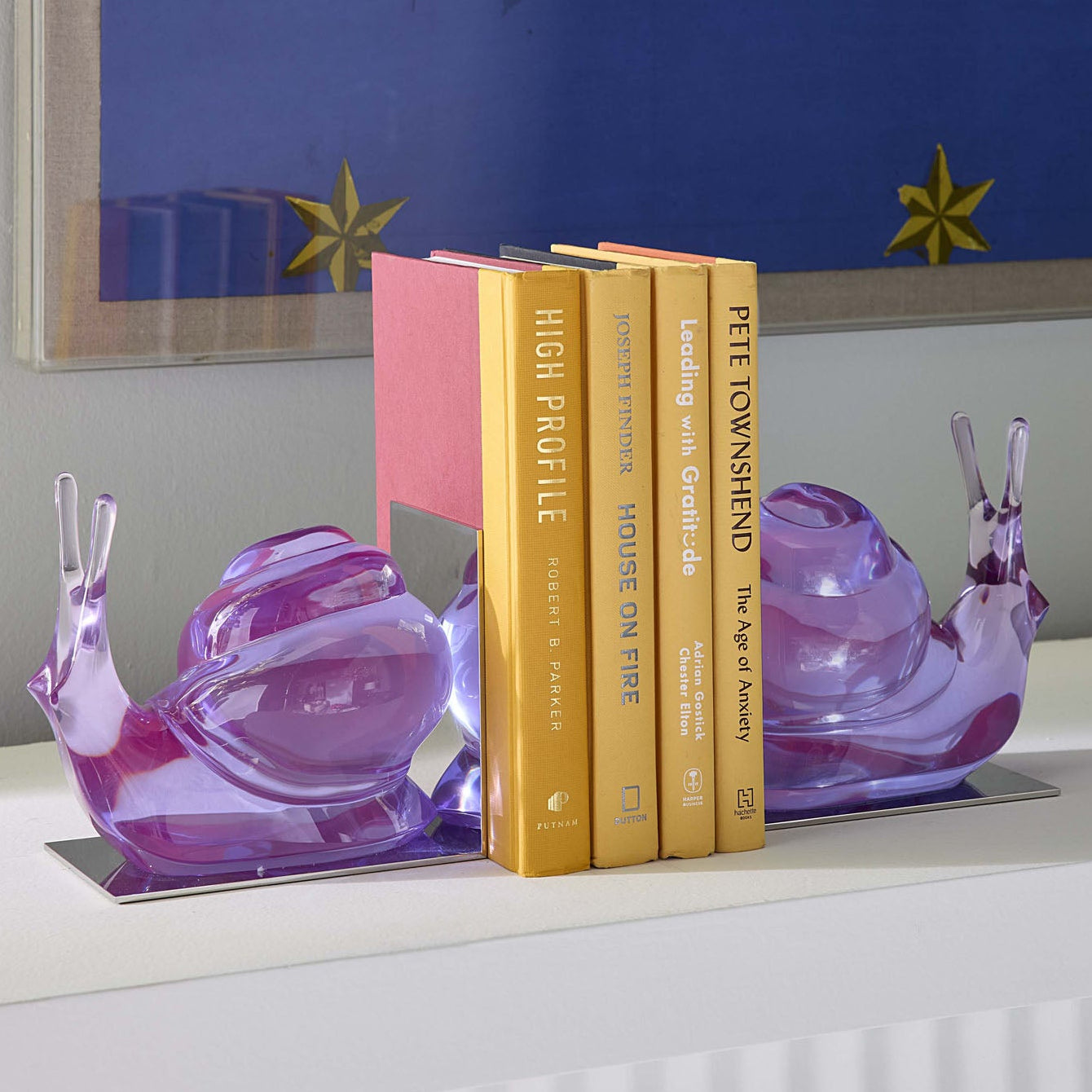 Jonathan Adler Snail Bookend Set