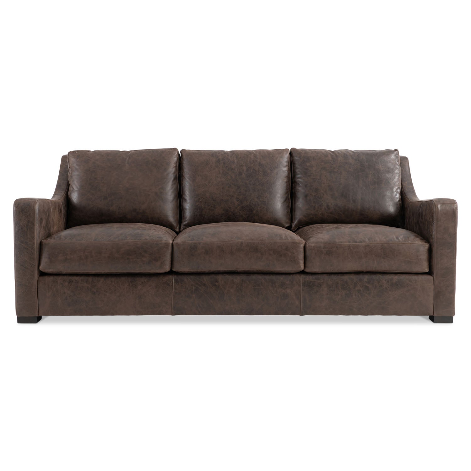 Bernhardt Living Ventura Leather Sofa