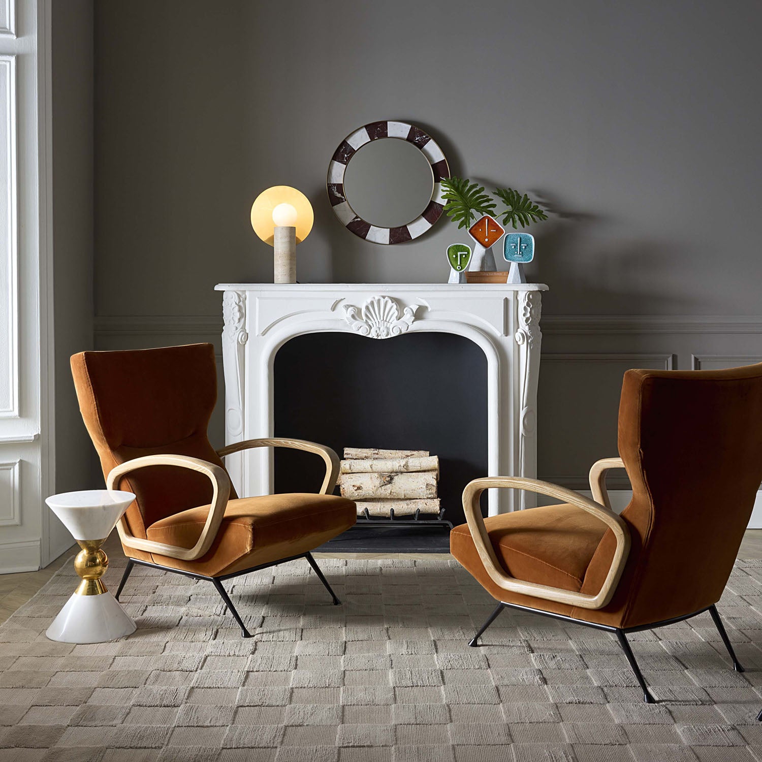 Jonathan Adler Gainsbourg Wing Chair