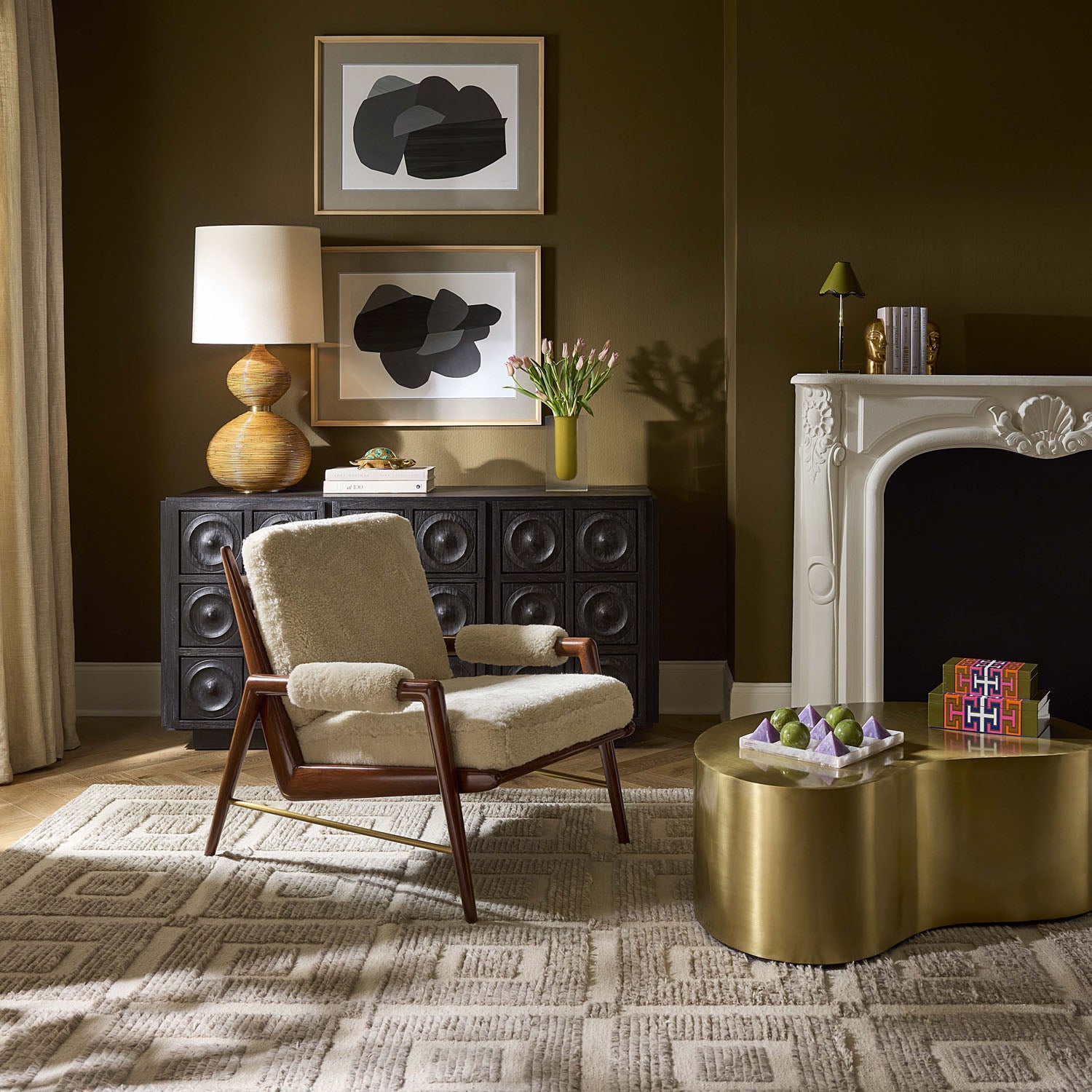 Jonathan Adler Big Sur Lounge Chair