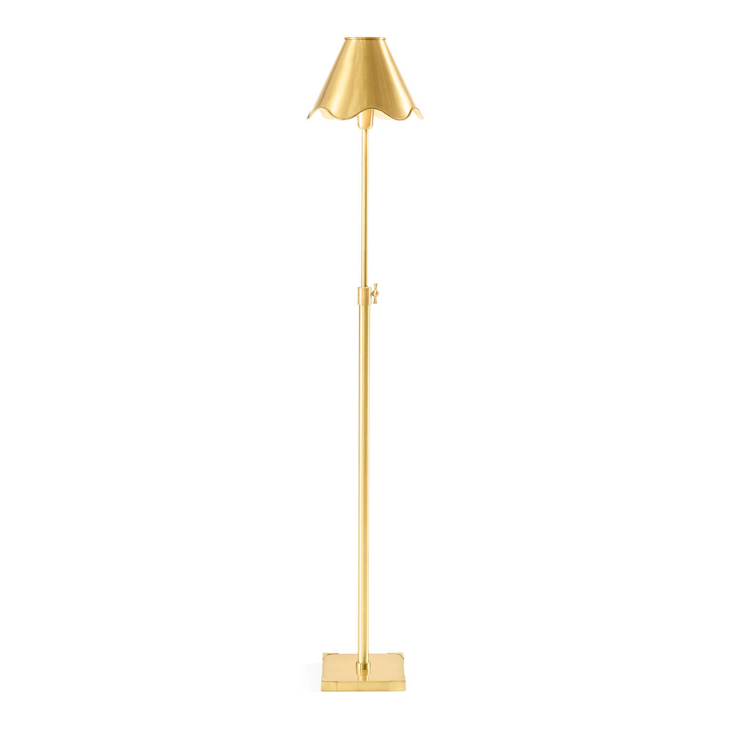 Jonathan Adler Ripple Brass Articulating Floor Lamp