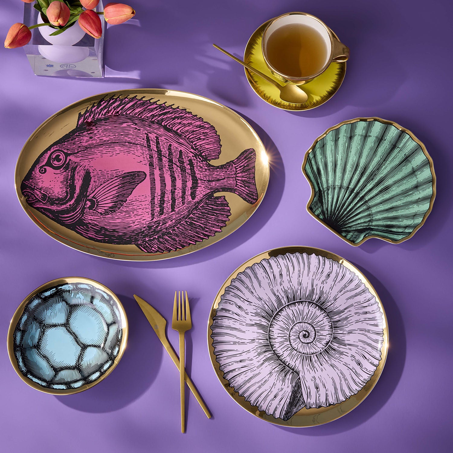 Jonathan Adler Sirena Salad Plate