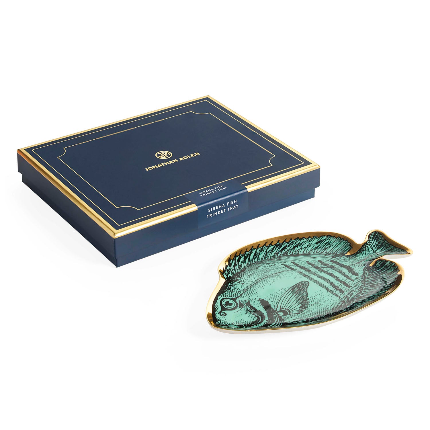 Jonathan Adler Sirena Fish Trinket Tray