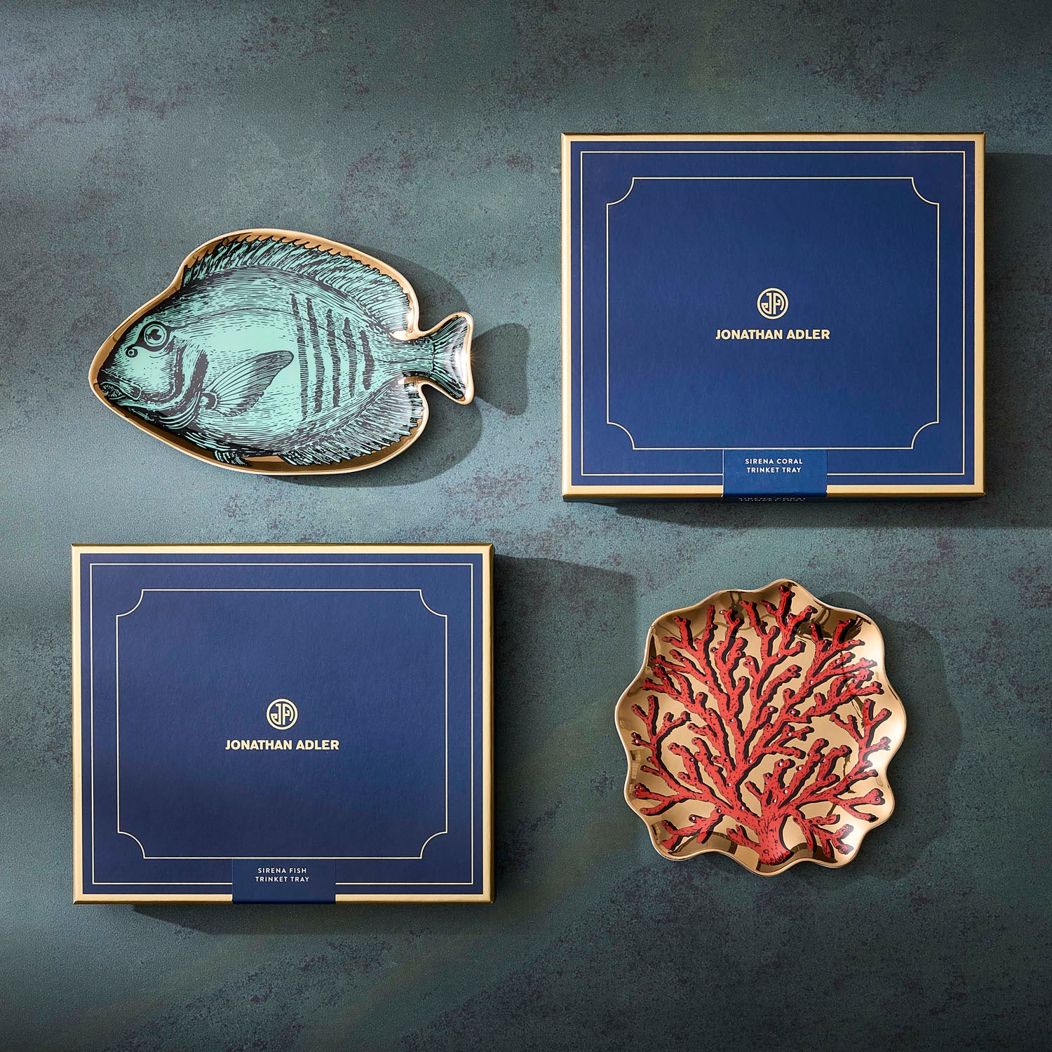 Jonathan Adler Sirena Coral Trinket Tray