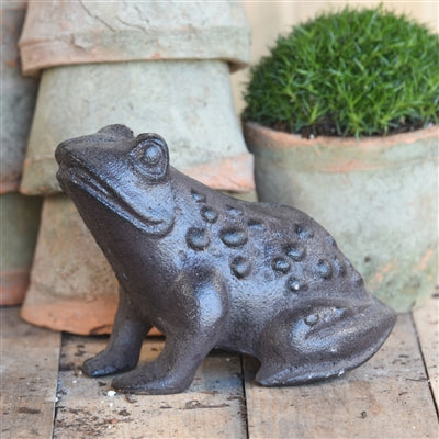 Garden Frog Sculpture