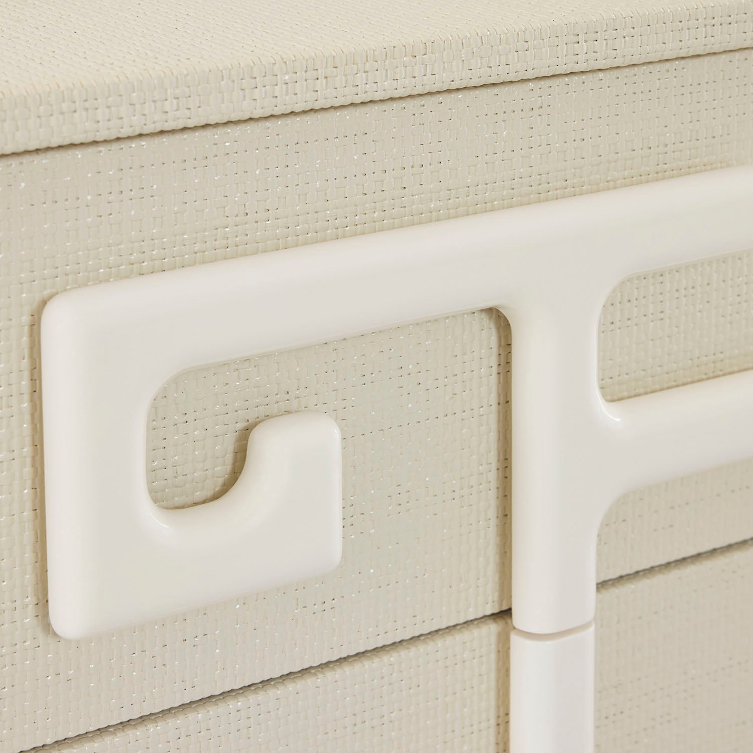 Trousdale six-drawer dresser shown to scale against a wall