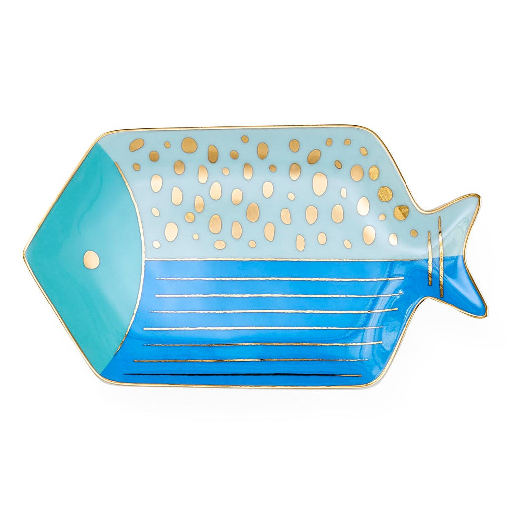 Jonathan Adler School Of Fish Square Tray