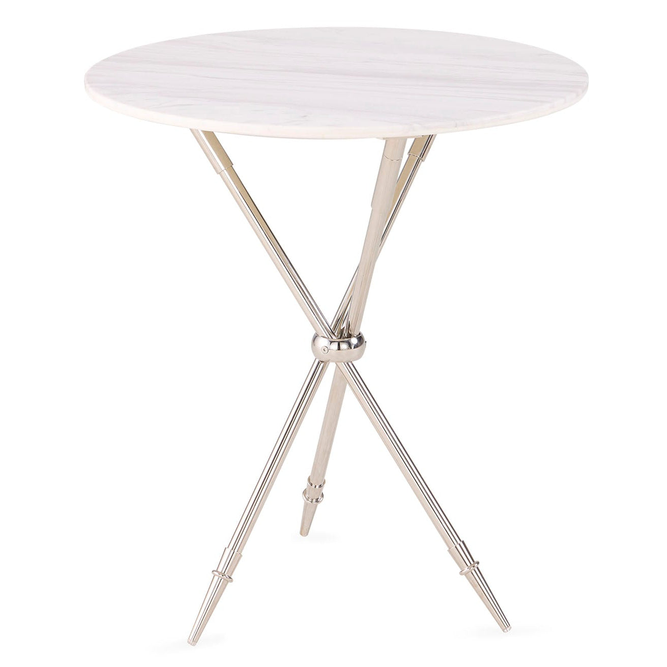 Jonathan Adler Rider White Tripod Table