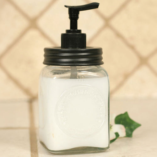 Mini Dazey Butter Churn Jar Soap Dispenser