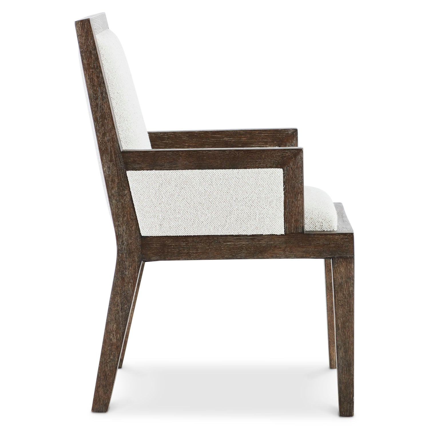 Bernhardt Outline Wooden Frame Arm Chair